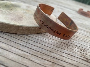 Bracelets de yoga réglables en cuivre à motif indien par LUXURY CRAFTS Bracelets de mode pour femmes hommes filles - Product Image 6