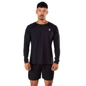 T-shirt de sport à manches longues pour homme, respirant, léger, pour la salle de sport, la remise en forme et l'entraînement - Product Image 1