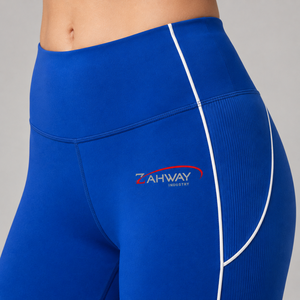 High Quality Women Leggings Custom Logo Soft Stretch Breathable Comfortable High Waist Fitness Yoga Workout Leggings Wholesale - Product Image 6