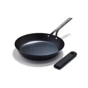 Sartén de latón de alta demanda con tapa de acero inoxidable y mango remachado, sartén profunda para saltear, apta para cocinas de inducción - Product Image 3