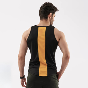 Camiseta sin Mangas de Gimnasio para Hombre con Logotipo Personalizado, Estilo Musculoso, de Poliéster para Entrenamiento, Servicio OEM, Última Tendencia - Product Image 3