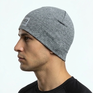 Gorro de Punto Gris para Hombre, Gorro de Invierno con Puño, Unisex, Estilo Urbano, Gorro con Diseño de Calavera, Logotipo Personalizado, Accesorio de Moda al por Mayor - Product Image 3