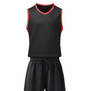 Uniforme de Baloncesto 2026 con Diseño Personalizado, Transpirable, de Secado Rápido, para Hombre, Verano, Sin Mangas, con Nombre y Logotipo Personalizados - Product Image 1