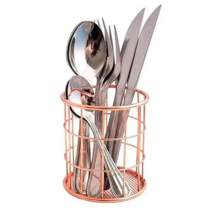 Porta cubiertos de acero inoxidable de alta calidad para encimera de cocina y mesa de comedor, soporte de almacenamiento para cuchara, tenedor y cuchillo. - Product Image 6