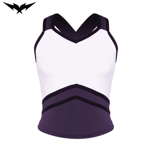 Conjunto de Uniforme de Porristas Personalizado con Sublimación y Estampado en Caliente, Top, Falda, Pompones y Lazo, Completo para Equipo - Product Image 5