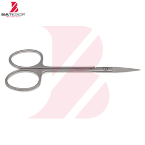 Ciseaux à cuticules classiques à lame droite en acier inoxydable, outil professionnel pour le soin des ongles et des cuticules, pour la manucure - Product Image 3