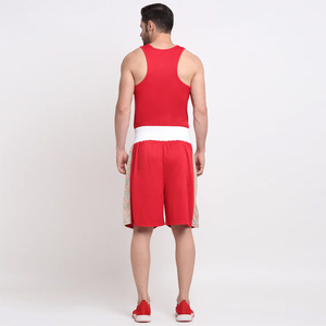 Tenue de boxe asymétrique pour jeunes et adultes – Ensemble de vêtements de boxe en polyester - Product Image 2