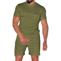 Ensemble de shorts d'été pour hommes de haute qualité, tenue décontractée, t-shirts et shorts, ensemble 2 pièces pour hommes