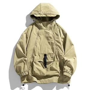 Modern Fit Mens Track Jacket Sleek Athletic Performance Jacket Lightweight Outdoor Activity Sportswear - Product Image 3