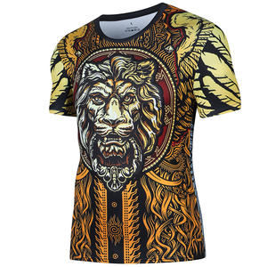 Camisetas de Compresión para Hombre, Manga Corta, Transpirables, Deportivas, para Gimnasio, Capa Base, Absorben la Humedad, Camiseta Deportiva, Camiseta para Ejercicio, Camiseta Deportiva para Músculos - Product Image 4