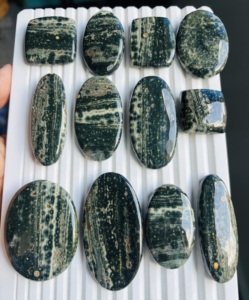 Cabujones de Jaspe Oceánico 100% Natural de Grado AAA, Colección de Gemas Sueltas en Formas y Tamaños Variados para la Creación de Joyas - Product Image 2