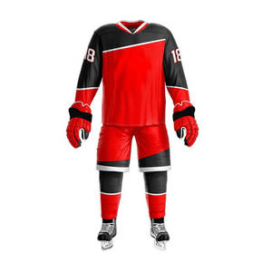 Tenues de Hockey sur Glace 7V7 2026 pour Hommes et Femmes – Design Unique et Compétitif, Haute Qualité / Logo Personnalisé Imprimé par Sublimation - Product Image 4