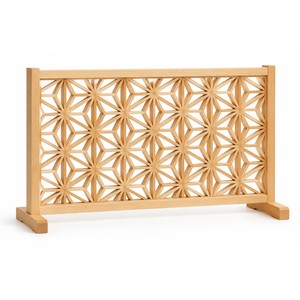 Handcrafted Kumiko Hinoki Cypress Lattice <b>Desk</b> <b>Divider</b> Screen Wholesale - Product Image 1
