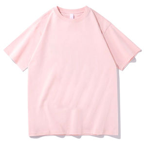 Camiseta de manga corta unisex para parejas, de color sólido, extragrande, lisa, para hombre - Product Image 6