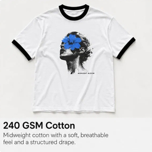 Proveedor de Ropa de Moda OEM con MOQ Bajo, Descuento por Volumen, Envío Rápido, Ropa Urbana, Camisetas con Estampado Gráfico, Camisetas de Algodón - Product Image 1