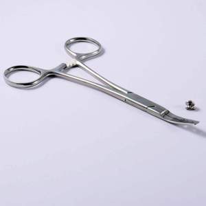 Pinza manual premium de acero inoxidable de 3mm, 4mm, 5mm para perforaciones corporales de precisión y soporte de anclajes dérmicos de Grip Surgical - Product Image 1