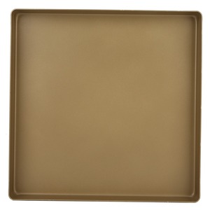 <b>Marvelous</b> Metal Modern Serving Tray with Designer Handles Authentic Indian Design High-End Catering Events - Product Image 1