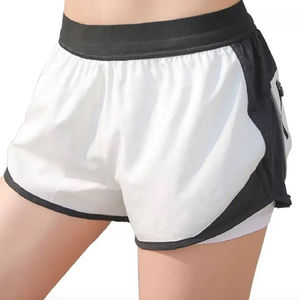 En gros Leggings courts taille haute pour femmes, effet push-up et froncé aux fesses, haute qualité, pour le sport, le fitness et le yoga, ensemble de yoga - Product Image 1