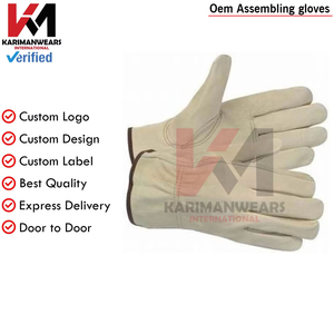 Working Gloves High Quality Industrial Gloves Anti <b>Slip</b> Cut Resistant Grip for Labor Work OEM Bulk - Product Image 2
