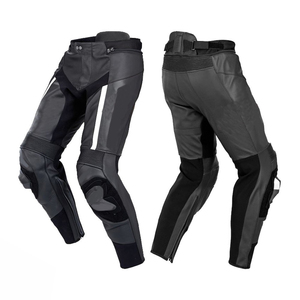 Premium Design Pant New Arrival Custom Made Men Top Quality men's pants Leather <b>Motocross</b> Pants Motorcycle Leather Wear - Product Image 5