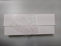 Lames de microscope en plastique transparentes MJ pour analyse de sédiments urinaires, modèle 1613-1, fabrication directe usine OEM/ODM, Taïwan
