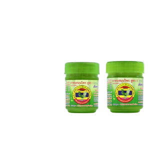 Inhaladores y Bálsamos Herbales, Inhalador Herbal Hong Thai en Frasco Amarillo de 5g, Bálsamo de Mentol Tailandés, Aceite Aromático al por Mayor - Product Image 4