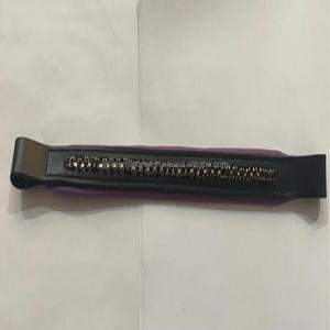 Relleno a juego colorido de diseño personalizado, correa de cuero de grano superior, con cristales, en todos los tamaños y colores, venta al por mayor - Product Image 4