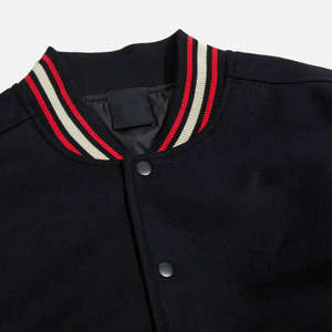 Chaqueta Universitaria Personalizada para Hombre, Talla Grande, Estilo Bomber, Impermeable, Lisa, Tipo Béisbol - Product Image 2