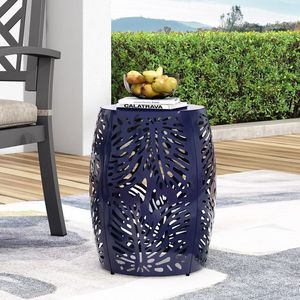Mesa Auxiliar Metálica Moderna con Estructura Compacta para Espacios Pequeños y Uso Funcional como Mueble Decorativo - Product Image 4