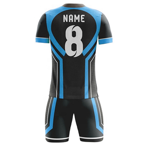 Custom Soccer Uniform Set Breathable Jersey and Shorts for Training Match Day Team Wear Moisture Wicking <b>Athletic</b> Sports Kit - Product Image 3