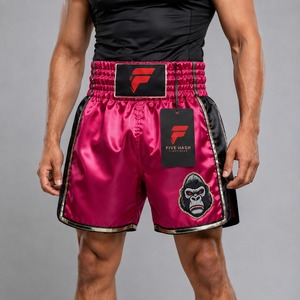 Shorts de Muay Thai professionnels offrant un confort premium, une construction durable et une coupe athlétique pour l'entraînement et la compétition. - Product Image 4