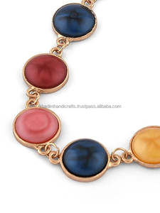 Collier Infinity en résine écologique pendentif clé bijoux de mode durable couleur personnalisée 8 "longueur Logo personnalisable pour - Product Image 4