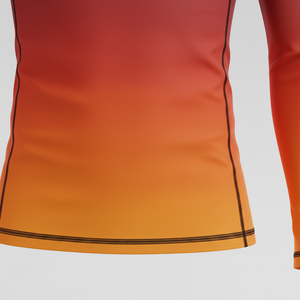 เสื้อแรชการ์ดแขนยาวแบบยูนิเซ็กซ์ แห้งเร็ว กระชับรูปทรง เหมาะสำหรับเล่นเซิร์ฟ ดำน้ำตื้น ดำน้ำลึก และฝึกซ้อม - Product Image 5