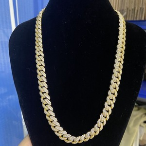 Cadena de Hip Hop con Diamantes de Moissanita de la Mejor Calidad, Contemporánea, para Hombres y Mujeres, Ideal para Fiestas y Eventos, Disponible al Mejor Precio - Product Image 5
