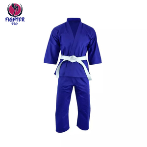Kimono de karaté robuste et lourd, 100 % toile de coton, uniforme d'arts martiaux conçu pour les tournois - Product Image 3