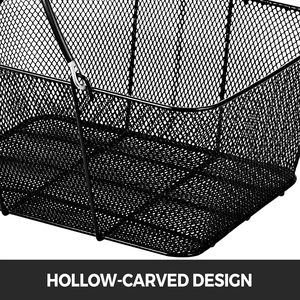 12 pezzi # # # # Rete Metallica Nera # # # # Cestino Portatile per la Spesa - Product Image 4