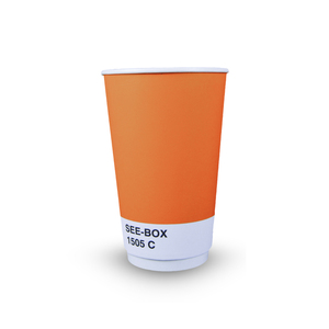 Vasos de Café Desechables Personalizados de Doble Pared de 8oz a 20oz, Diseño Resistente al Calor para Llevar - Product Image 1