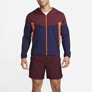 <b>Men's</b> Winter Thick Hooded Quilted <b>Jacket</b> Filling Waterproof Breathable Quick Dry Zipper Closure for <b>Cycling</b>/Running OEM Service - Product Image 1