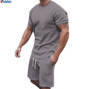 Conjunto Deportivo Corto para Hombre, Tallas Grandes, con Logotipo Personalizado, Transpirable, Colección de Verano, Estilo Vacaciones en la Playa, Cómodo - Product Image 4