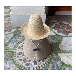 Vietnam Handwoven Straw <b>Hat</b> Natural Material Wide Brim <b>Summer</b> Beach Vacation Outdoor Fashion <b>Hat</b> - Product Image 4