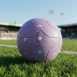 Balón de Fútbol Cosido a Mano de Primera Calidad, Balón Deportivo Resistente para Entrenamiento, Práctica y Partidos, para Juegos al Aire Libre y Entrenamiento Diario - Product Image 2