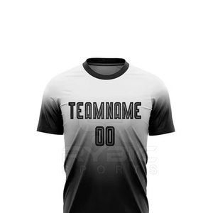 Uniforme de fútbol sublimado de fábrica con logotipos y números personalizados, disponible en varios tamaños, colores y estilos. - Product Image 4
