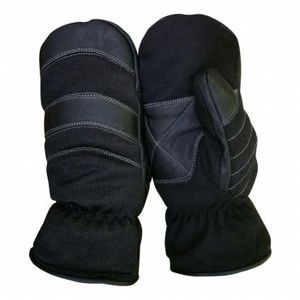Guantes de esquí y snowboard unisex, impermeables, de cuero, con aislamiento térmico, para invierno, con pantalla táctil y resistentes al viento, personalizables. - Product Image 2