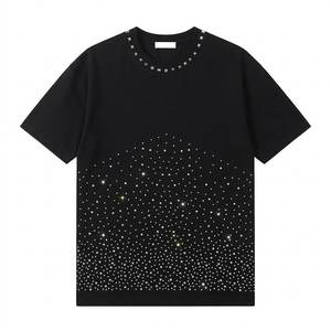 T-shirt surdimensionné personnalisé pour homme, style streetwear, dégradé, coton, coupe ample, vintage, effet délavé à l'acide - Product Image 6