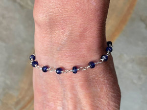 925 Sterling Silver <b>Gold</b> Plated Tennis <b>Bracelet</b> Handmade Jewelry-Trendy Gift & Party Occasion - Product Image 4