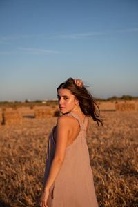 Vestido Maxi Boho de Algodón Crudo para Mujer, Talla Única, Ligero, Corte Holgado y Fluido, Tendencia 2026 - Product Image 4