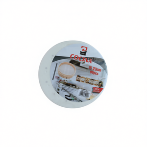 Papier de cuisson en silicone blanc de 23 cm PAPEL COCINA pour cuiseurs vapeur de cuisine - Product Image 1