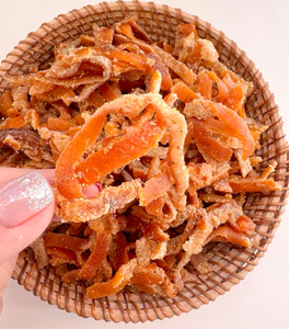 Collation de Zestes d'Agrumes Confits OEM, Zestes de Mandarine Séchés Sucrés Personnalisés avec Emballage à Marque Privée - Product Image 3