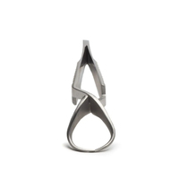 Pince à serviette chirurgicale manuelle en acier inoxydable de haute qualité 5cm 9cm Autoclavable Certifiée CE Classe I Certifiée ISO13485