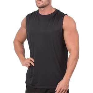 Logo personnalisé Débardeur de sport pour homme Vêtements biologiques dignes de la gym avec T-shirts en dessous - Product Image 2